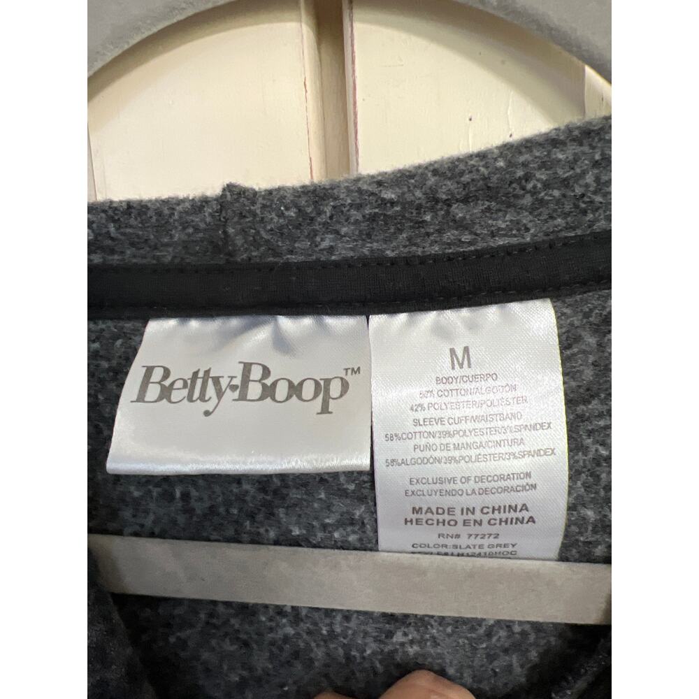 Betty Boop size medium women’s hoodie sweatshirt - Picture 3 of 3